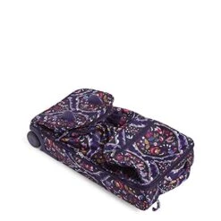 Vera Bradley Women's Duffle Luggage Lighten Up Foldable Duffel Rolling Suitcase, Foxwood Meadow, One Size -Vera Bradley Shop 51iF2jFa0xL