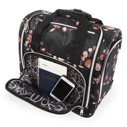 BEBE Women's Valentina-Wheeled Under The Seat Carry-on Bag, Floral Branch, One Size 11 BEBE Women's Valentina-Wheeled Under The Seat Carry-on Bag, Floral Branch, One Size -Vera Bradley Shop 51iWT2KoEuL