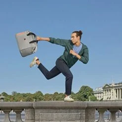 DELSEY Paris Egoa Travel Duffel Bag Made From 100% Recycled Materials, Light Gray, 18 Inch -Vera Bradley Shop 51iXD1d5ZiL