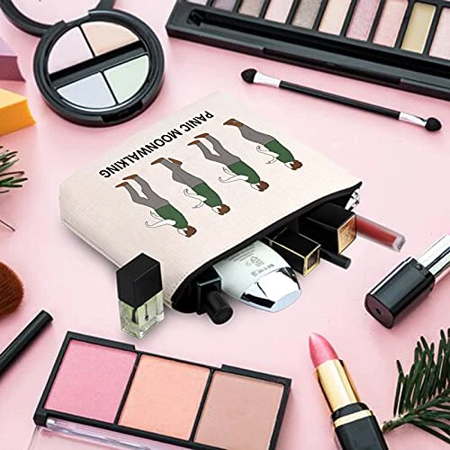 TOBGBE New Girl TV Show Inspired Gift Nick Miller Novelty Makeup Bag New Girl TV Show Fans Gift New Girl Merchandise Panic Moonwalk (Panic Moonwalk) 5 TOBGBE New Girl TV Show Inspired Gift Nick Miller Novelty Makeup Bag New Girl TV Show Fans Gift New Girl Merchandise Panic Moonwalk (Panic Moonwalk) - Image 3