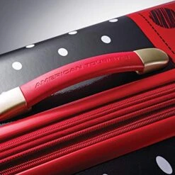 AMERICAN TOURISTER Kids' Disney Hardside Luggage With Spinner Wheels, Minnie Mouse Red Bow, 2-Piece Set (21/28) 12 AMERICAN TOURISTER Kids' Disney Hardside Luggage With Spinner Wheels, Minnie Mouse Red Bow, 2-Piece Set (21/28) -Vera Bradley Shop 51jLPuw6mlL