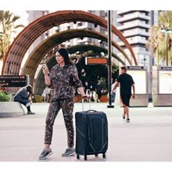 American Tourister Zoom Turbo Softside Expandable Spinner Wheel Luggage, Black, Checked-Medium 25-Inch -Vera Bradley Shop 51jwGiGKNTL 07215d6b c5a7 4f0d bc8f c23a401ac0d6