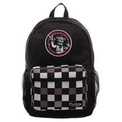 Fnaf Black With Checkered Print Backpack, Freddy Fazbear Camera Snapshot Logo, Black Five Nights At -Vera Bradley Shop 51jznBDxLXL