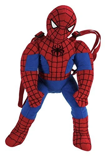 Fast Forward Little Boys' Spiderman Shaped Plush, Red, One Size 3 Fast Forward Little Boys' Spiderman Shaped Plush, Red, One Size