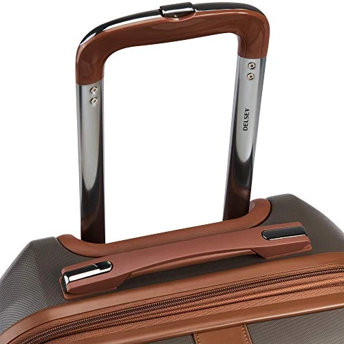DELSEY Paris 40314880506 First Class Expandable Luggage With Spinner Wheels, Chocolate, Carry-On 21-Inch 4 DELSEY Paris 40314880506 First Class Expandable Luggage With Spinner Wheels, Chocolate, Carry-On 21-Inch - Image 2