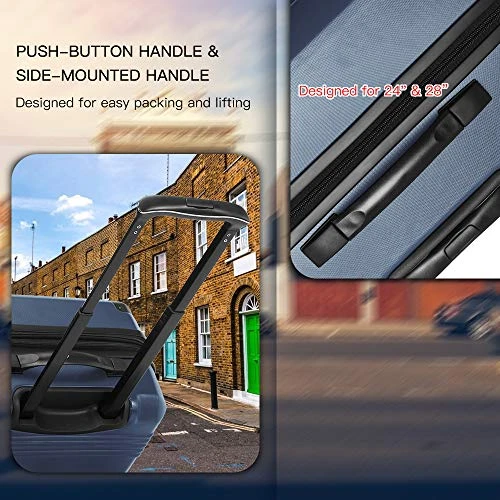 Verdi Luggage Set 3 Piece - Lightweight With USB Port Hardside Carry On Suitcase - Includes Expandable 20 Inch Carry On, 24In/TSA-Approved Lock 28In Checked Bag With 8-Wheel Rolling Spinner 6 Verdi Luggage Set 3 Piece - Lightweight With USB Port Hardside Carry On Suitcase - Includes Expandable 20 Inch Carry On, 24In/TSA-Approved Lock 28In Checked Bag With 8-Wheel Rolling Spinner - Image 4