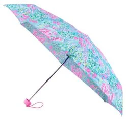 Lilly Pulitzer Women's Mini Travel Umbrella, Best Fishes 6 Lilly Pulitzer Women's Mini Travel Umbrella, Best Fishes -Vera Bradley Shop 51kvA9NFWHL
