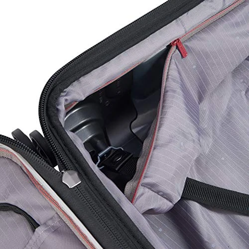 DELSEY Paris Securitime Expandable Luggage With Spinner Wheels, Silver, Checked-Medium 25 Inch 4 DELSEY Paris Securitime Expandable Luggage With Spinner Wheels, Silver, Checked-Medium 25 Inch - Image 2