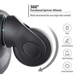 Expandable ABS Durable Suitcase 3 Piece Luggage Sets Lightweight With Double Wheels TSA Lock Spinner, Unisex Adults Teens Home Outddor Carry On Luggage (Purple 20/24/28 Inch) -Vera Bradley Shop 51lMXc8I5kS