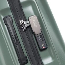 DELSEY Paris Cactus Hardside Luggage With Spinner Wheels, Khaki, Carry-On 19 Inch -Vera Bradley Shop 51lSAWN9lML