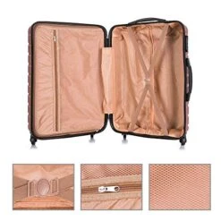 4 Piece Luggage Sets,Travel Suitcase Spinner Hardshell Lightweight W/Free Suitcase Cover& Hanger (Rose Gold, 18 20 24 28 Inch) 15 4 Piece Luggage Sets,Travel Suitcase Spinner Hardshell Lightweight W/Free Suitcase Cover& Hanger (Rose Gold, 18 20 24 28 Inch) -Vera Bradley Shop 51lYK2CDfzL f9c2c81a a1f3 4488 833b 332fc315f78f