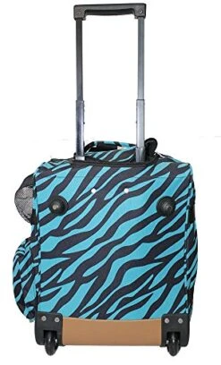 BoardingBlue Alaska Virgin Airlines FREE Rolling Personal Item Under Seat -Vera Bradley Shop 51lxshdv4kL