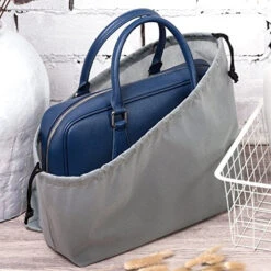 TINTON LIFE Set Of 10 Non-woven 19.7"x19.7" Drawstring Dust Cover Bag With Visual Window For Handbags Purses Shoes(Coffee) -Vera Bradley Shop 51mG4fX9qSL