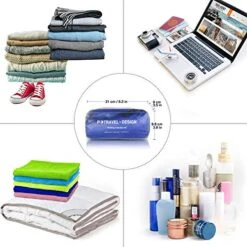 P.travel 6Pcs Packing Cubes For Travel Lightweight Luggage Organizer Bag Travel Cubes (Blue) -Vera Bradley Shop 51mViEXI2WL