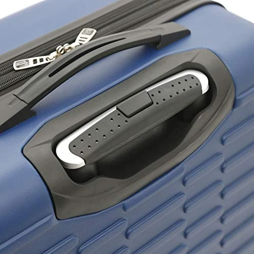 Travelers Club Shannon Hardside Expandable Spinner Luggage, Navy Blue, Carry-On 20-Inch 4 Travelers Club Shannon Hardside Expandable Spinner Luggage, Navy Blue, Carry-On 20-Inch - Image 2