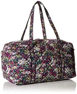 Vera Bradley Women's Cotton Small Travel Duffel Bag, Itsy Ditsy, One Size -Vera Bradley Shop 51o3RscrvGL