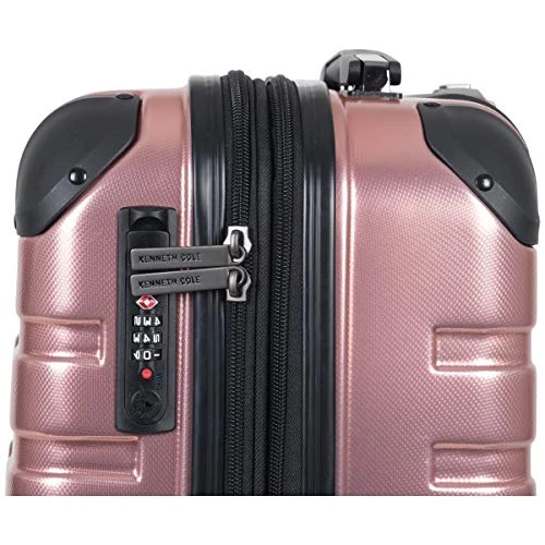 Kenneth Cole REACTION Scott's Corner Hardside Expandable 8-Wheel Spinner TSA Lock Travel Suitcase, Rose Gold, 3-Piece Set (20", 24", & 28") 11 Kenneth Cole REACTION Scott's Corner Hardside Expandable 8-Wheel Spinner TSA Lock Travel Suitcase, Rose Gold, 3-Piece Set (20", 24", & 28") - Image 9