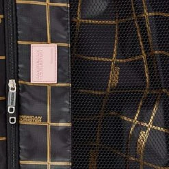 American Tourister Moonlight Hardside Expandable Luggage With Spinner Wheels, Rose Gold, Checked-Medium 24-Inch -Vera Bradley Shop 51oYz7lGIRL