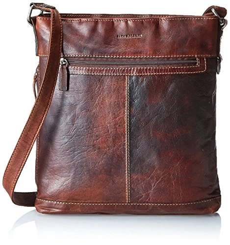 Jack Georges Mens Voyager Crossbody Bag In Brown 5 Jack Georges Mens Voyager Crossbody Bag In Brown - Image 3