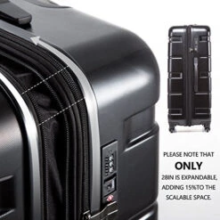 Coolife Luggage Expandable(only 28") Suitcase PC+ABS Spinner Built-In TSA Lock 20in 24in 28in Carry On (white, S(20in_carry On)) -Vera Bradley Shop 51ow1bAPPNL 028fa07c c75c 4b5b 8620 b3c79f58fd87