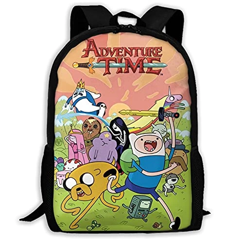 Chenzeshuai Adventure Time Pattern Backpack, Lightweight Multi-Function College School Laptop Bookbag 3 Chenzeshuai Adventure Time Pattern Backpack, Lightweight Multi-Function College School Laptop Bookbag