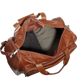 Amerileather 18" Leather Carry On Weekend Duffel,Brown,US -Vera Bradley Shop 51pk 2B3CzjGL