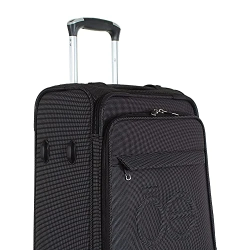 Cloe Carry-On 20 Inch Luggage With 360º-spinner Wheels In Black Color 6 Cloe Carry-On 20 Inch Luggage With 360º-spinner Wheels In Black Color - Image 4