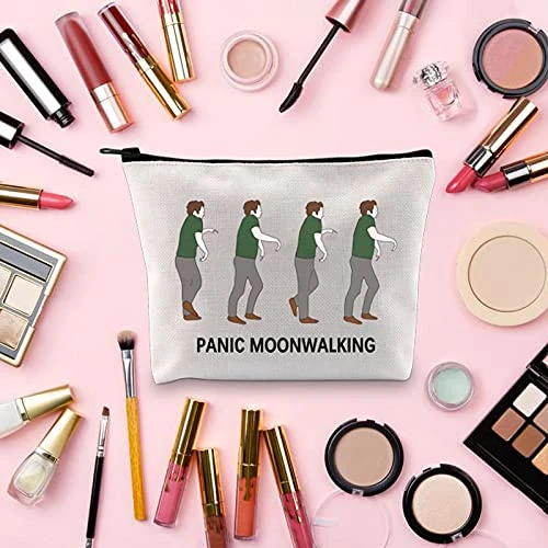 TOBGBE New Girl TV Show Inspired Gift Nick Miller Novelty Makeup Bag New Girl TV Show Fans Gift New Girl Merchandise Panic Moonwalk (Panic Moonwalk) 7 TOBGBE New Girl TV Show Inspired Gift Nick Miller Novelty Makeup Bag New Girl TV Show Fans Gift New Girl Merchandise Panic Moonwalk (Panic Moonwalk) - Image 5