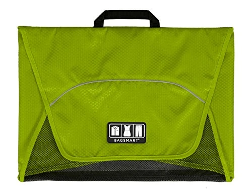 BAGSMART 17" Packing Folder Anti-wrinkle Travel Garment Bag Luggage Organizer, Green 3 BAGSMART 17" Packing Folder Anti-wrinkle Travel Garment Bag Luggage Organizer, Green
