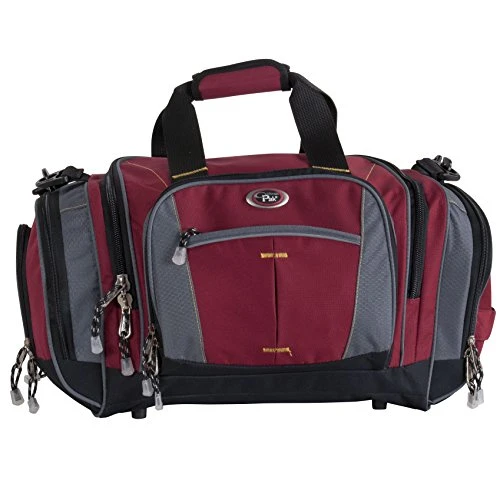 CALPAK Silver Lake Solid 22-inch Carry-on Duffel Bag, Deep Red, One Size 4 CALPAK Silver Lake Solid 22-inch Carry-on Duffel Bag, Deep Red, One Size - Image 2