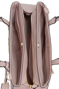 Kenneth Cole Reaction KN1860 Triple Entry Harriet Satchel Handbag (BLUSH) -Vera Bradley Shop 51rYFQnKGRL