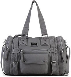 Scarleton Soft Barrel Shoulder Bag H148524 - Ash