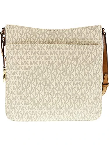 Michael Kors Jet Set (Vanilla 2018), Vanilla Pvc Acorn, Size Large 4 Michael Kors Jet Set (Vanilla 2018), Vanilla Pvc Acorn, Size Large - Image 2