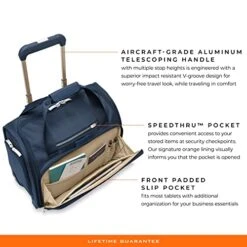 Briggs & Riley 2-Wheel Cabin Bag, Navy -Vera Bradley Shop 51sWunNkPVL