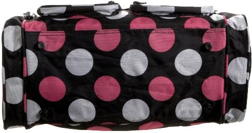 Rockland Duffel Bag, Multi/Pink Dot, 19-Inch 4 Rockland Duffel Bag, Multi/Pink Dot, 19-Inch - Image 2