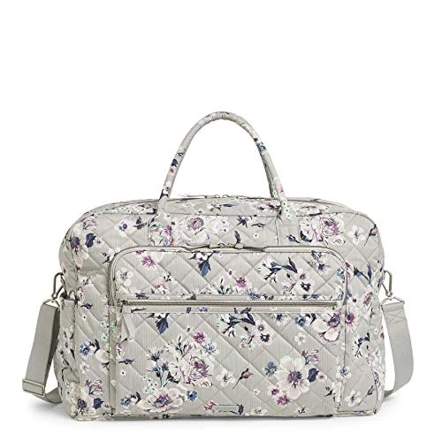 Vera Bradley Performance Twill Grand Weekender Travel Bag, Park Stripe 3 Vera Bradley Performance Twill Grand Weekender Travel Bag, Park Stripe