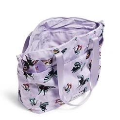 Vera Bradley Recycled Lighten Up Reactive Tote Bag, Lavender Butterflies -Vera Bradley Shop 51swjdsH1NS
