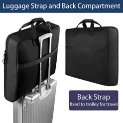 Garment Bags For Travel, Carry On Garment Bag For Business Trips With Shoulder Strap, Mancro Waterproof Foldable Luggage Hanging Suit Bags Gift For Men Women, 2 In 1 Suitcase For Coats, Suits (Black) 10 Garment Bags For Travel, Carry On Garment Bag For Business Trips With Shoulder Strap, Mancro Waterproof Foldable Luggage Hanging Suit Bags Gift For Men Women, 2 In 1 Suitcase For Coats, Suits (Black) -Vera Bradley Shop 51t1WB2Du L