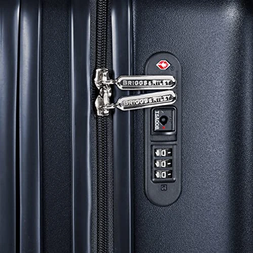 Briggs & Riley Sympatico Hardside Medium Spinner Luggage, Matte Navy, 27-Inch Checked 15 Briggs & Riley Sympatico Hardside Medium Spinner Luggage, Matte Navy, 27-Inch Checked - Image 13