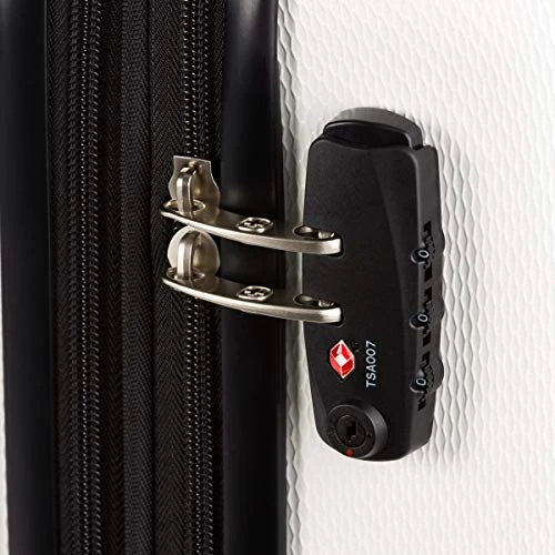 SwissGear 7272 Energie Hardside Expandable Luggage With Spinner Wheels, White, Carry-On 19-Inch 7 SwissGear 7272 Energie Hardside Expandable Luggage With Spinner Wheels, White, Carry-On 19-Inch - Image 5