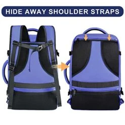 Travel Backpack For Women, 50L Carry On Backpack With Wet Bag Expandable Flight Approved Luggage Backpack Suitcase,Extra Large Weekender Bag Water Resistant Lightweight Daypack Gift For Traveler Women -Vera Bradley Shop 51tsWgVHz0L