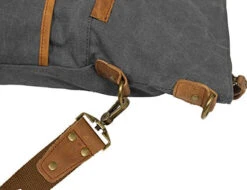 ECOSUSI Unisex Casual Hobo Canvas Cross Body Messenger Shoulder Bags Grey 20 ECOSUSI Unisex Casual Hobo Canvas Cross Body Messenger Shoulder Bags Grey -Vera Bradley Shop 51tuzPvHbUL