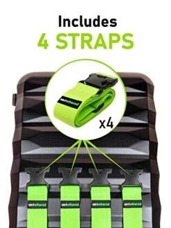 Untethered 4-Pack Luggage Straps | Belts To Keep Your Suitcase Secure While Traveling, Premium Accessory For Travel Bag Closure -Vera Bradley Shop 51tvE59OqvL