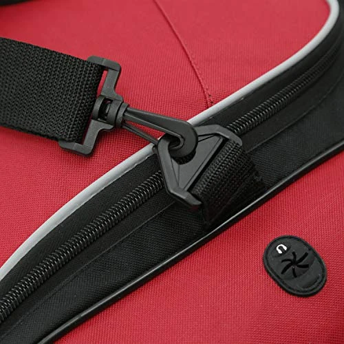 Travelers Club Adventure Travel Duffel Bag, Red, 28 Inch 7 Travelers Club Adventure Travel Duffel Bag, Red, 28 Inch - Image 5