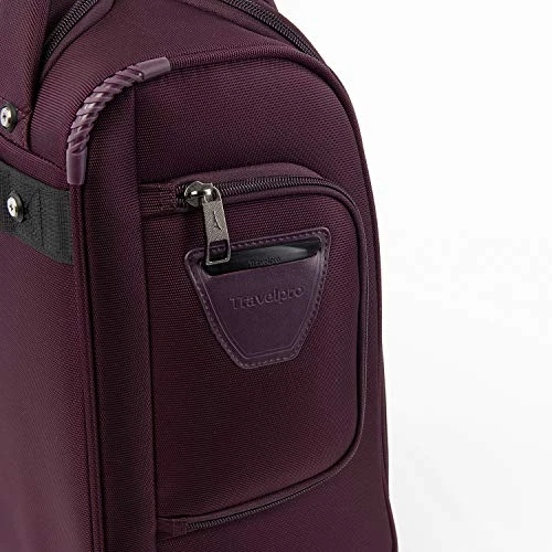 Travelpro Crew Versapack Rolling Underseat Carry-on, Perfect Plum 9 Travelpro Crew Versapack Rolling Underseat Carry-on, Perfect Plum - Image 7