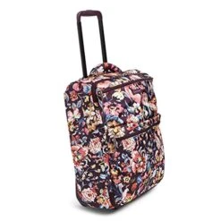 Vera Bradley Women's Lighten Up Small Softside Foldable Rolling Suitcase Luggage, Indiana Blossoms -Vera Bradley Shop 51uglfyMVOL