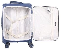 Aerolite 21" Carry On Ultra Lightweight Spinner Suitcase & Flight Bag Under Seat Shoulder Bag Set (Navy) -Vera Bradley Shop 51unmgkY3cL