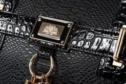 JKM And Company THE BARRINGTON Black Python & Alligator Compatible With Computer IPad, Laptop Tablet Rolling Tote Bag Briefcase Carryall Bag -Vera Bradley Shop 51uzK23GWmL