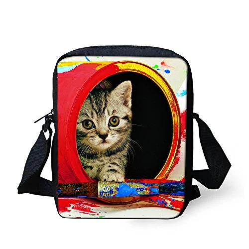 Freewander Crossbody Shoulder Bag Personalized Vivid Animal Printed Mini Handbag 4 Freewander Crossbody Shoulder Bag Personalized Vivid Animal Printed Mini Handbag - Image 2