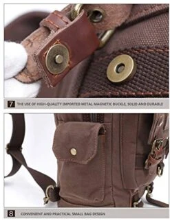 Multi-Functional Canvas Leather Chest Bag Personality Crossbody Bags Handbag Men's Travel Messenger 19 Multi-Functional Canvas Leather Chest Bag Personality Crossbody Bags Handbag Men's Travel Messenger -Vera Bradley Shop 51va1ToVLtL